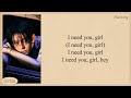 Enhypen i need u original by bts easy lyrics