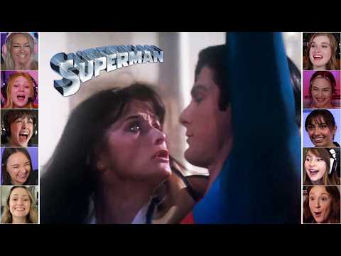 Superman Saves Lois For The First Time | 10 Peak Reactions to Superman (1978)