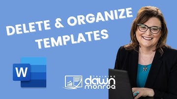 Remove and Delete Old Template Files in Microsoft Word and Excel