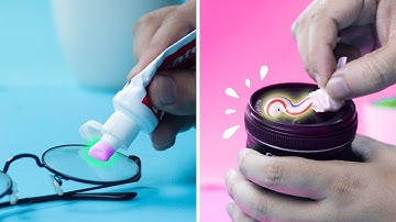 Toothpaste Hacks | Amazing Toothpaste Life Hacks You Should Know | Genius Hacks for Life | 92 Crafts