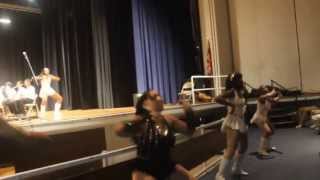 HPHS Band Dance Team Golden Sapphires Turn up the music 2012