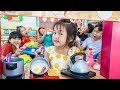 Kids Go To School | Chuns And Friends Have Fun In The Ball Home The Group Played Hide And Seek