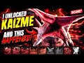 I UNLOCKED KAIZME…AND THIS HAPPENED 😱🔥