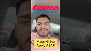 Costco Mass Hiring #costco #hiring #jobs #jobsearch #students #canada #adityanarwal #shorts #yt
