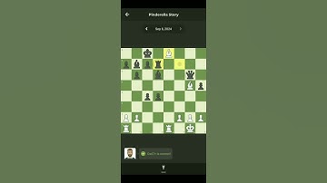 Pinderella Story. Chess Daily Puzzle 06/09/2024