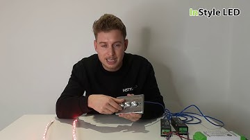 Using a DMX wall controller with LED strip lights - InStyle LED