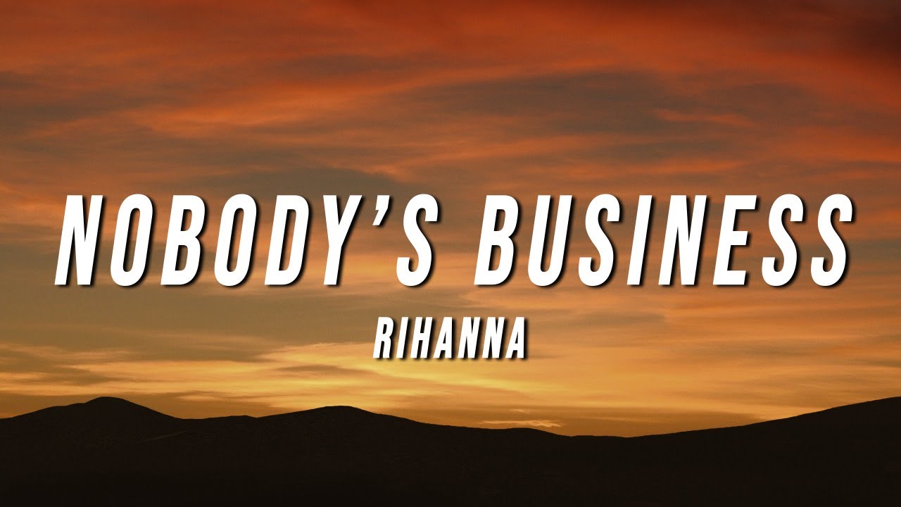 Ноу бари бизнес. Rihanna & Chris Brown - Nobody's Business.