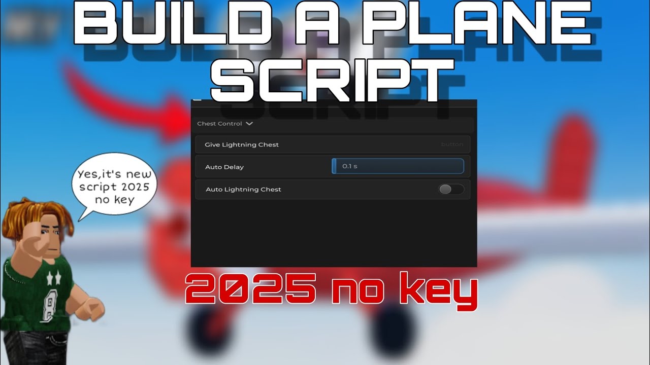 Build a Plane script 2025 no key - YouTube