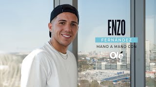 Enzo Fernández MANO A MANO con Olé
