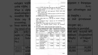 See-2081 Account Question Paper