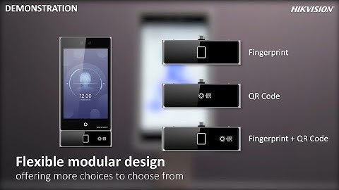 Android based MinMoe Face recognition terminal DS K1T681 Series   Unboxing & Demonstration