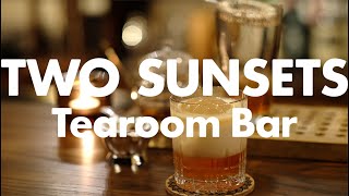 Iced Separate Earl Grey Tea with Milk/アイスセパレート アールグレイ ウィズミルク at TWO SUNSETS Tearoom Bar Shiga JAPAN
