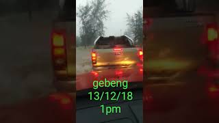 Banjir Di Gebeng Pahang 13 Disember 2018