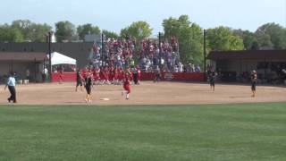 Central College Softball highlights vs. Fontbonne (Mo.)