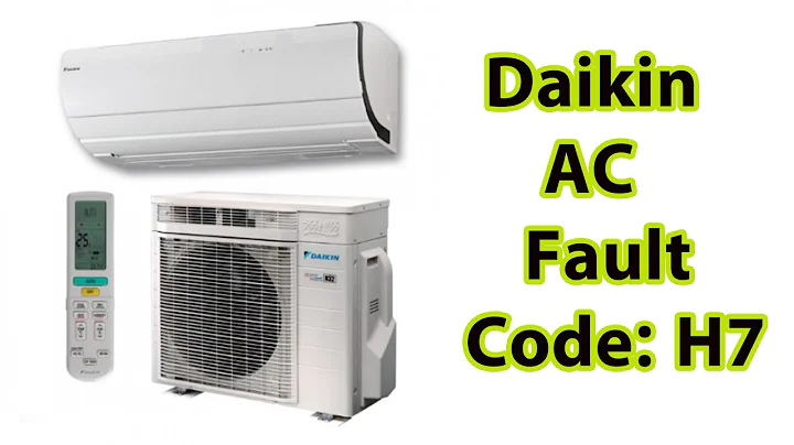daikin air conditioner error code h7