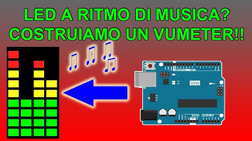 LED A RITMO DI MUSICA  CON ARDUINO? E