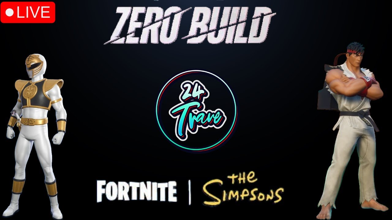 Zero Build Chaos | Fortnite x The Simpsons Collab Stream (11/12) - YouTube