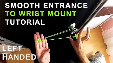 Left handed: Smooth entrance to wrist mount yoyo tutorial
