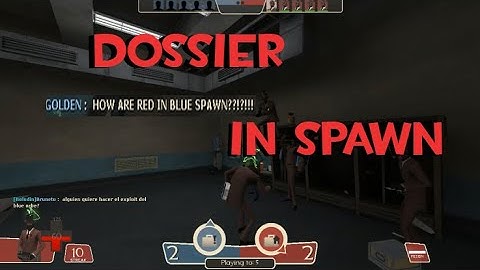 TF2 Exploit How put the dossier in the spawn ctf_doublecross exploit