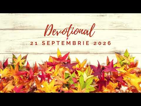 LIVING WATER IN SUMMER AND WINTER | Devotional | September 21, 2026