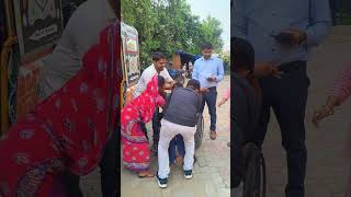 With the efforts of Jharkhand Foundation Kendra, BDO Sir of Chas Block provided a wheelchair to a...