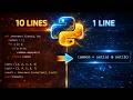 Python One Liners Every Developer Needs to Know in 2026