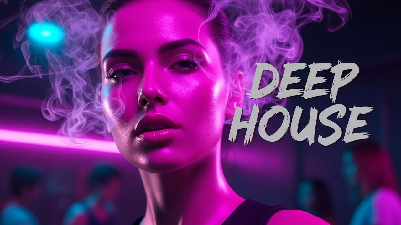 Vaporwave Deep House | Red Neon Night Lounge for Focus, Work, Relaxing and After Hours Vibes