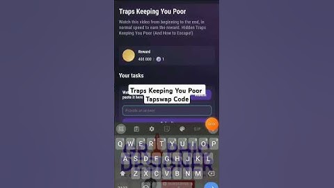 Traps Keeping You Poor Tapswap Code | Hidden Traps Keeping You Poor (And How to Escape!)