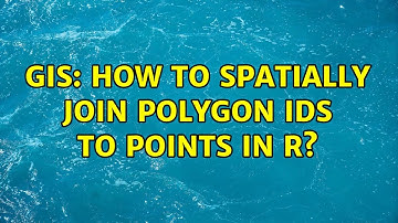 GIS: How to Spatially Join Polygon IDs to Points in R?