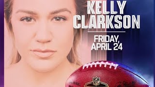 Kelly Clarkson performs I Dare You for the NFL Draft Countdown from her ranch in Montana