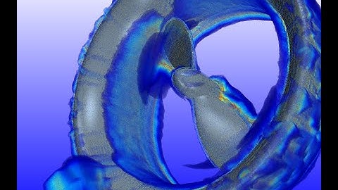 Marine propeller simulation with duct in STAR CCM+