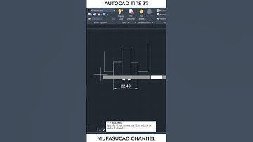 AutoCAD Tips 37 Fix Dimension Spacing #Shorts