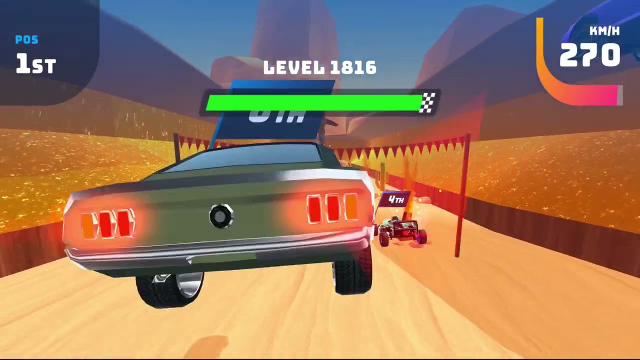 Conquer Epic Levels 1811-1820 In Race Master 3d With The Sprinta Vehicle!