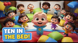 Ten in the Bed Counting Song | Baby Zuzu Fun Numbers