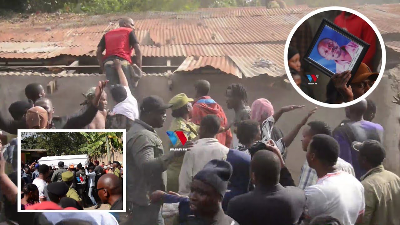 TAHARUKI MSIBANI, VURUGU ZAIBUKA KWENYE MAZISHI YA BARIKI, AZIKWA BAR