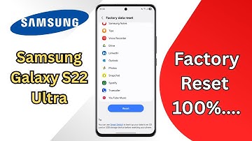 How To Factory Reset Samsung Galaxy S22 Ultra 2025 | Step-By-Step Guide for Beginners & Experts!