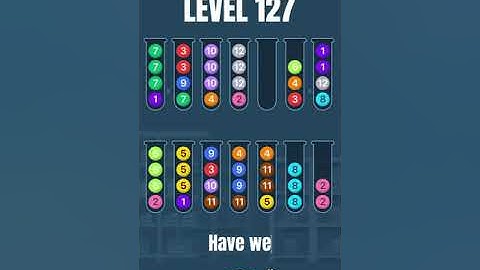 🎮🔵 Solve Level 127 🟡 Ball Sort Candy Sort 🟠 Puzzle Game 🔴#GameSaviors #ballsortpuzzlegameplay ⚡📲
