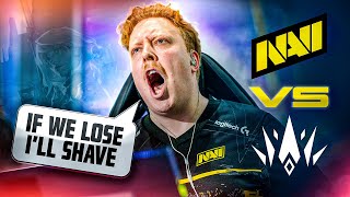 If We Lose I’ll Shave | NAVI VOICECOMMS vs BBL at VCT 24: Kickoff