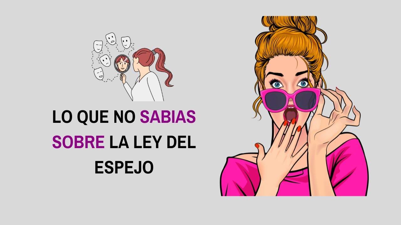 LEY DEL ESPEJO | Tu reflejo tu maestro | Aprende a Utilizar la LEY DEL ...
