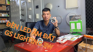 Đèn LED âm đất tròn GS Lighting GSDT 3W chiếu sáng lối đi