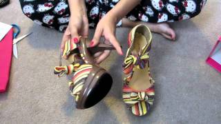 Shoe Dazzle ~*Nattie*~ Unboxing and Short Review