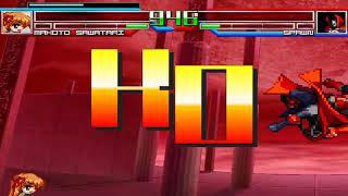 NICK54222 MUGEN: Makoto Sawatari (me) VS Spawn (DJ HANNIBALROYCE)