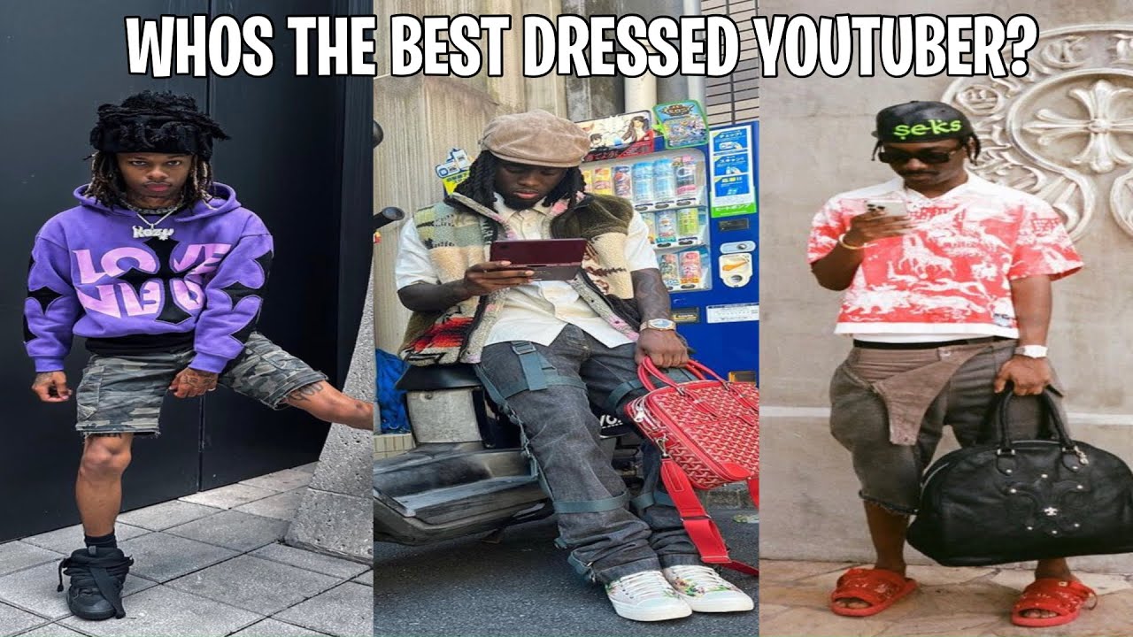 WHO'S THE BEST DRESSED YOUTUBER? RATING YOUTUBERS DRIP YouTube
