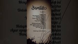 BISMILLAH... untuk hari ini #shorts #quotes #nasehatdiri #katabijak #motivasi #inspirasi
