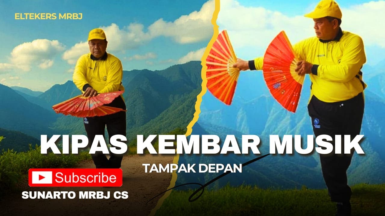 KIPAS KEMBAR MUSIK ALA LING TIEN KUNG   TAMPAK DEPAN
