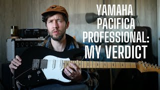 I FINALLY Gigged the Yamaha Pacifica Professional  My Verdict