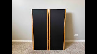 Magneplanar Magnepan SMGb Tower Floor Standing Vintage Speakers