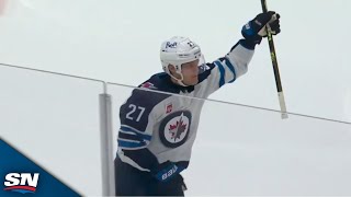 Jets' Nikolaj Ehlers Goes Coast-To-Coast For Second Goal Of Game vs. Blackhawks