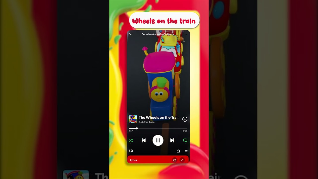 Apple & Banana Playlist | Wheels on the Train Song #shorts #kidssongs #educational