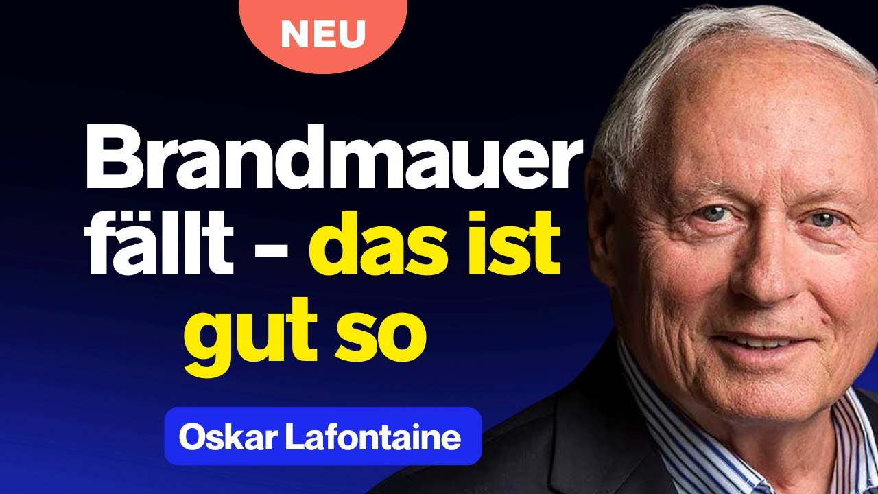 Lafontaine gnadenlos ehrlich 💣: „Merz ist der gefährlichste Mann!“